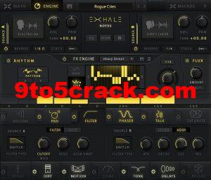 output exhale serial crack